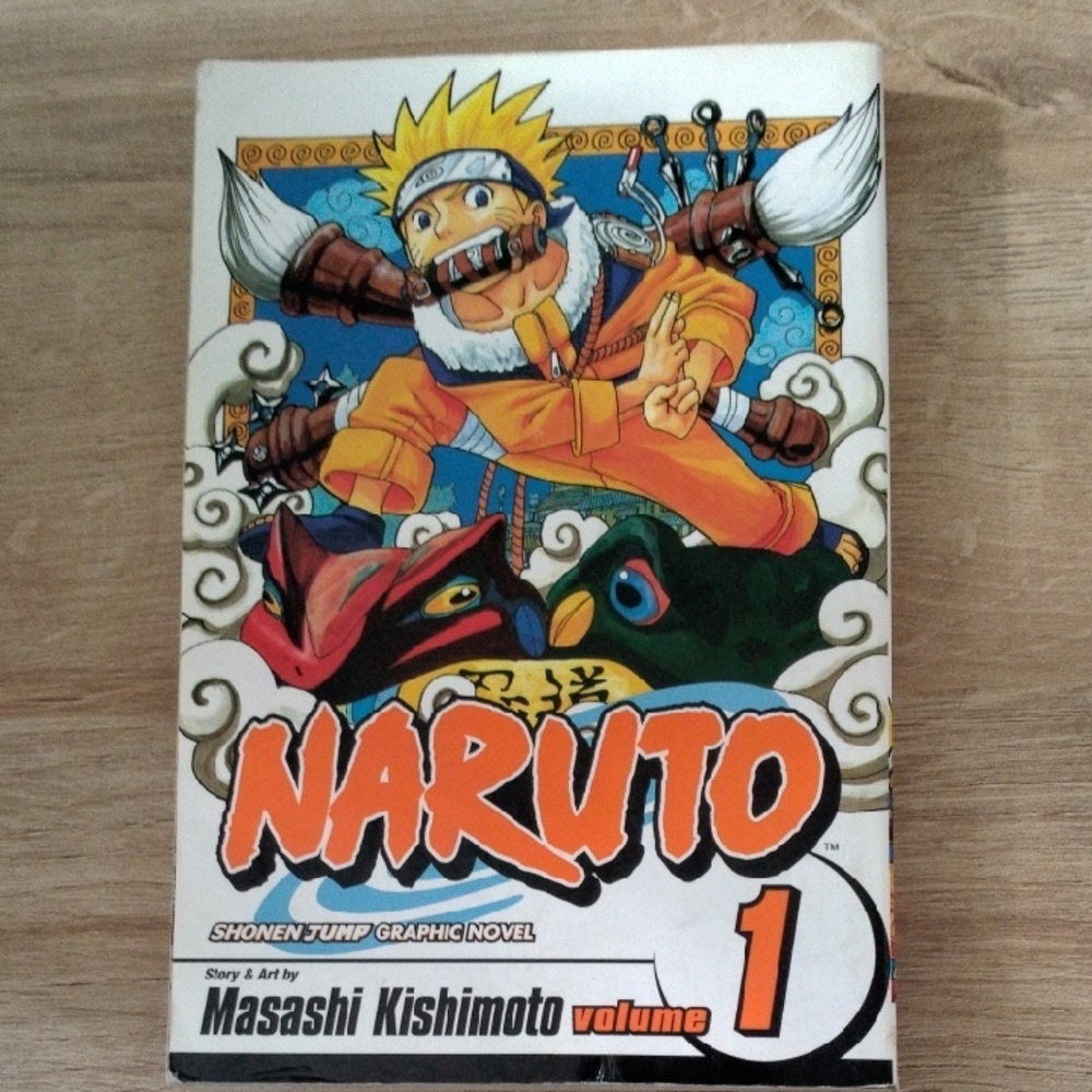 🦋 NARUTO VOLUME 1 BOOK🦋